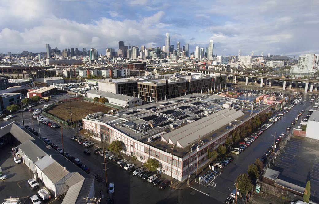 View of the San Francisco campus