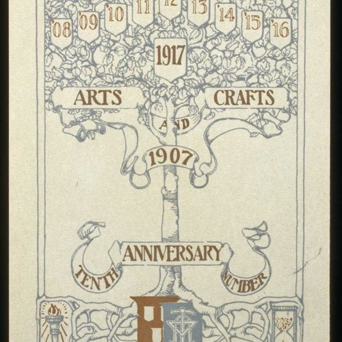 CCA History: 10th Anniversary print materials from 1907-1917