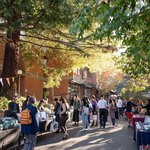 The holiday fair on CCA's Oakland campus in 2019.