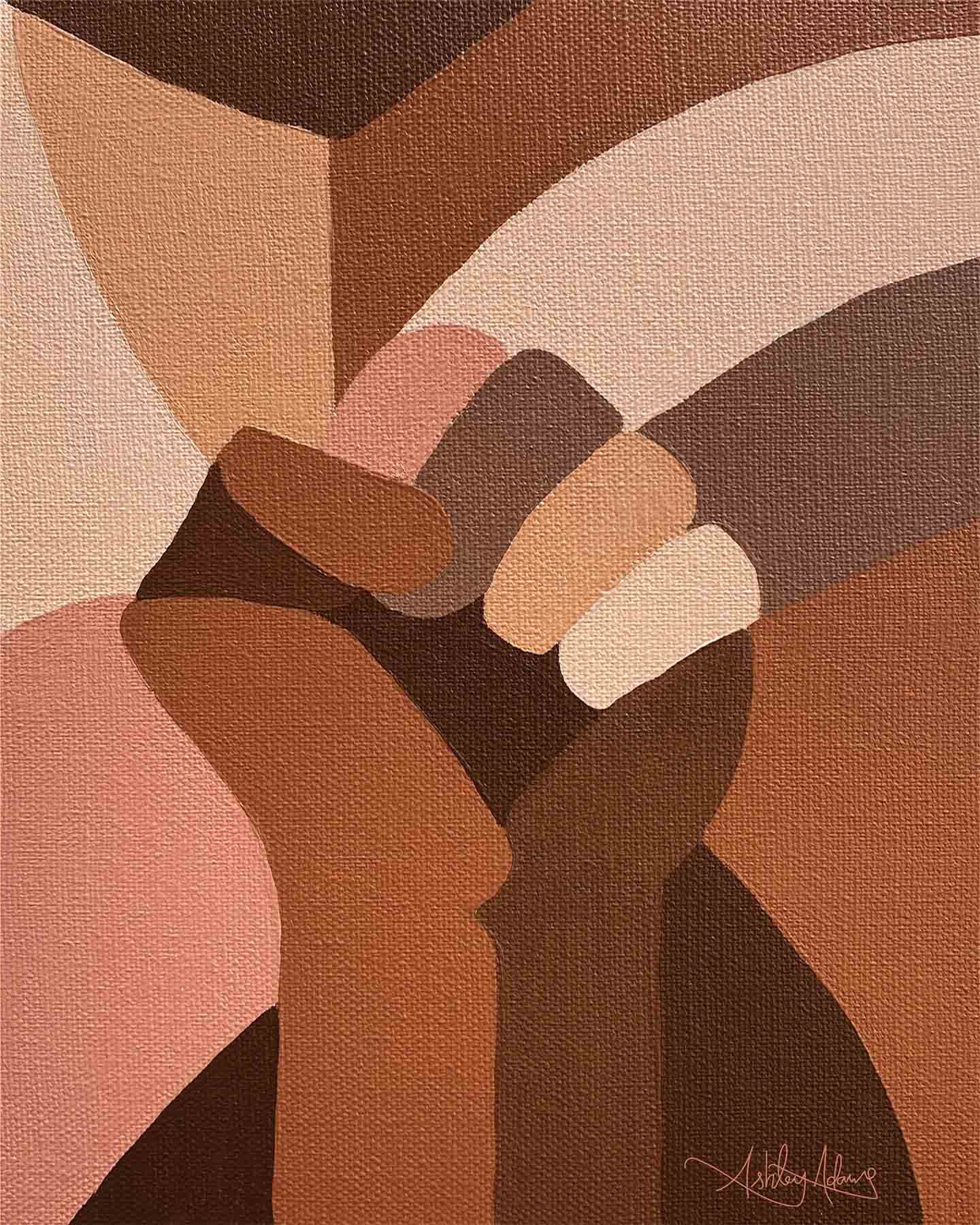 Artwork by Ashley Adams.