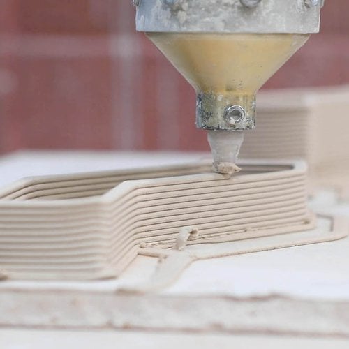 For architects and ceramicists alike, these Potterbot clay printers bring intricate, computer-modeled designs to life.
