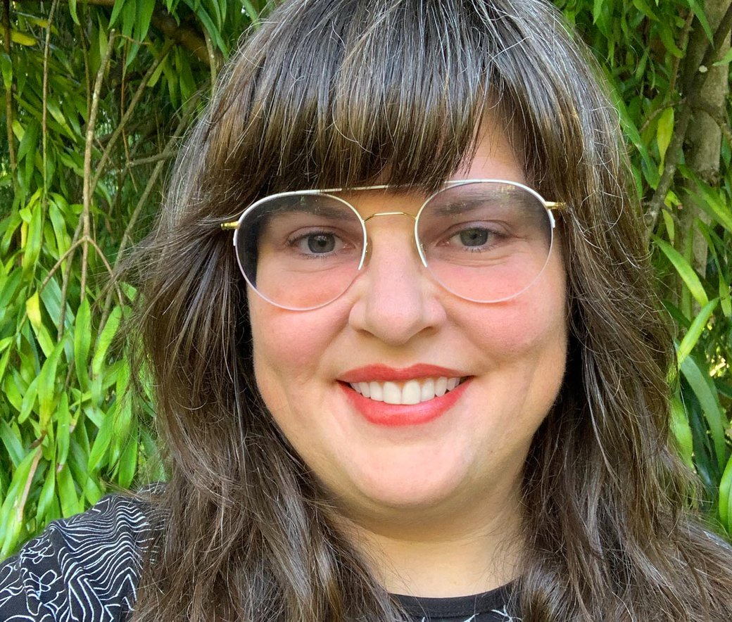 Portrait of MFA Curatorial Practice chair Christina Linden.