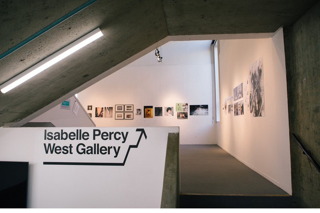 Entrance to Isabelle Percy West Gallery.