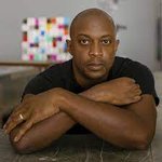 Artist Hank Willis Thomas at his Brooklyn studio.